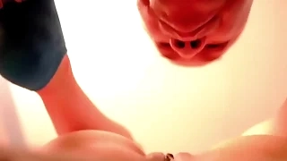 Licking my Asian wife pussy and asshole